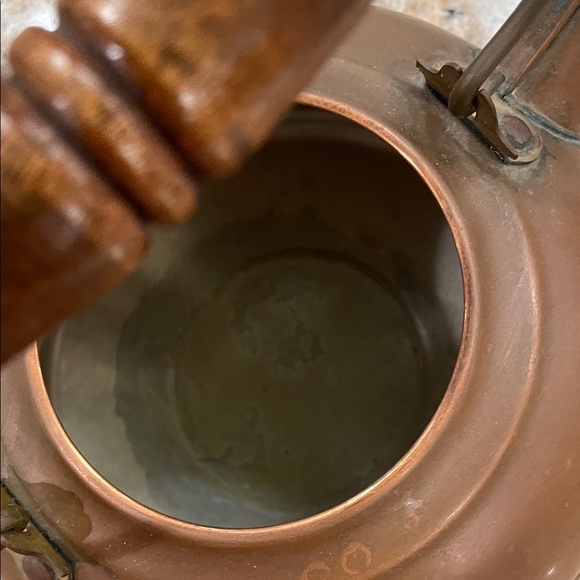 Revere Ware Vintage Copper Teakettle Rome NY USA - 81 Teapot Decorative Patina - Picture 7 of 16